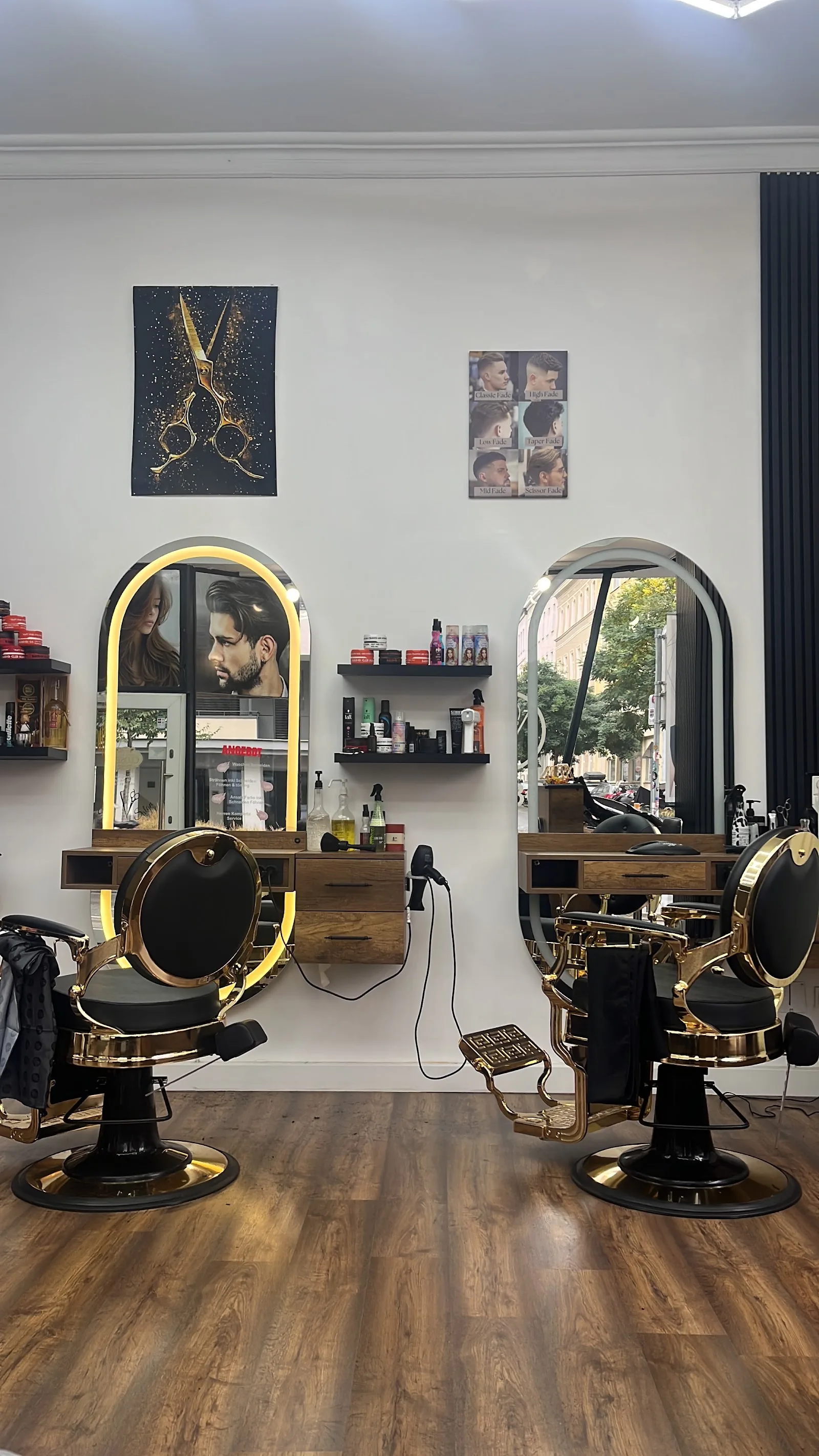Blick in den Salon